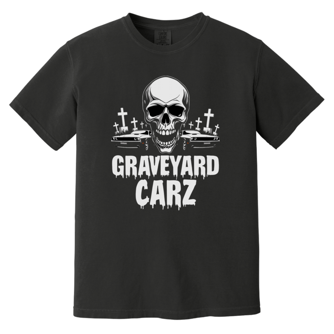 GYC Skull Comfort Colors Heavyweight Tee - GYC Merch Store