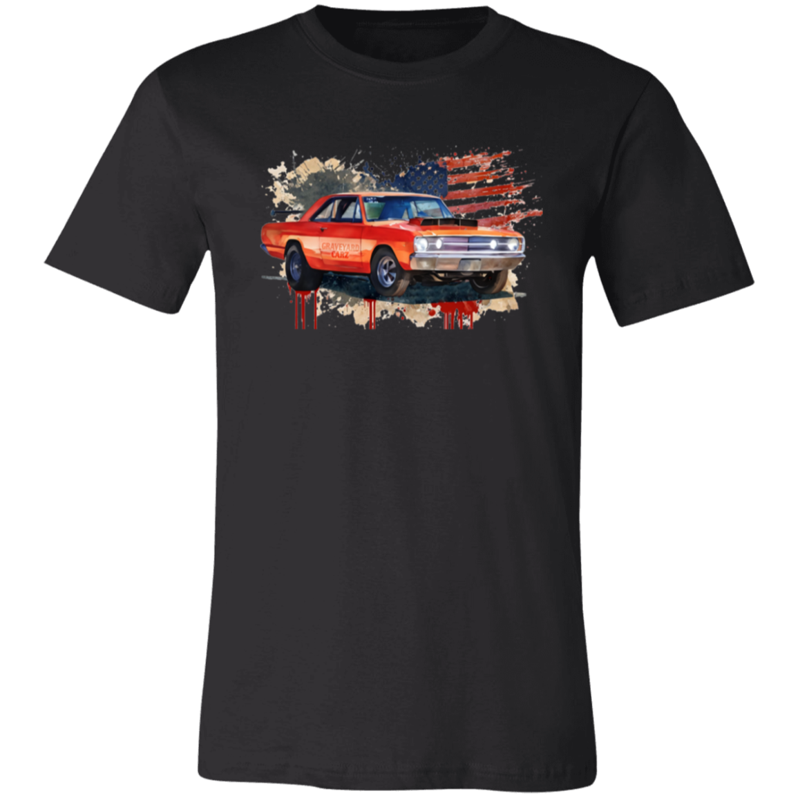 Grunge Flag Premium Unisex Tee - GYC Merch Store