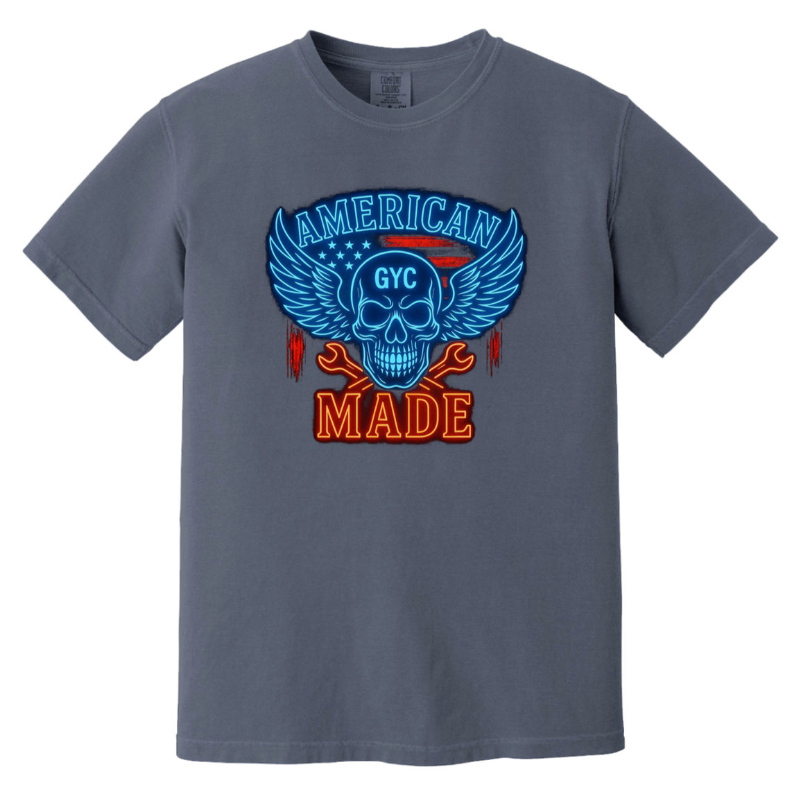 American Made Comfort Colors Heavyweight Tee - GYC Merch Store
