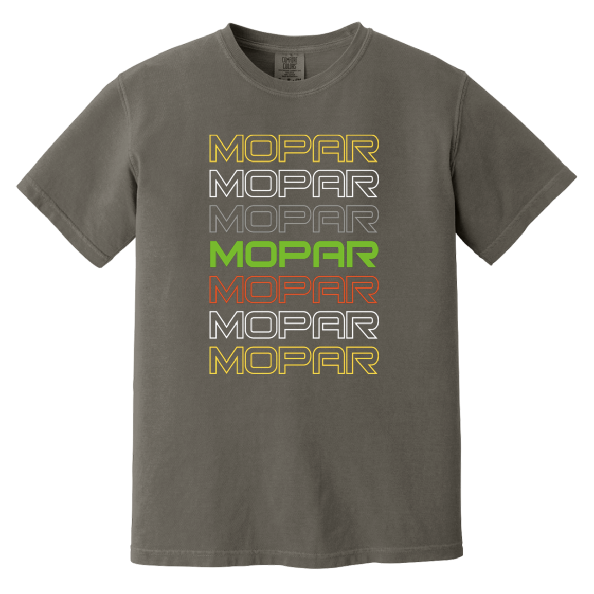 GYC Mopar Comfort Colors Heavyweight Tee - GYC Merch Store