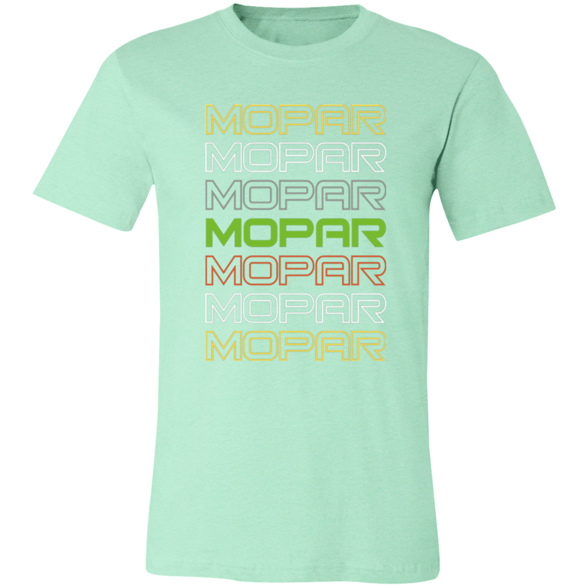 Mopar Color Premium Unisex Tee - GYC Merch Store