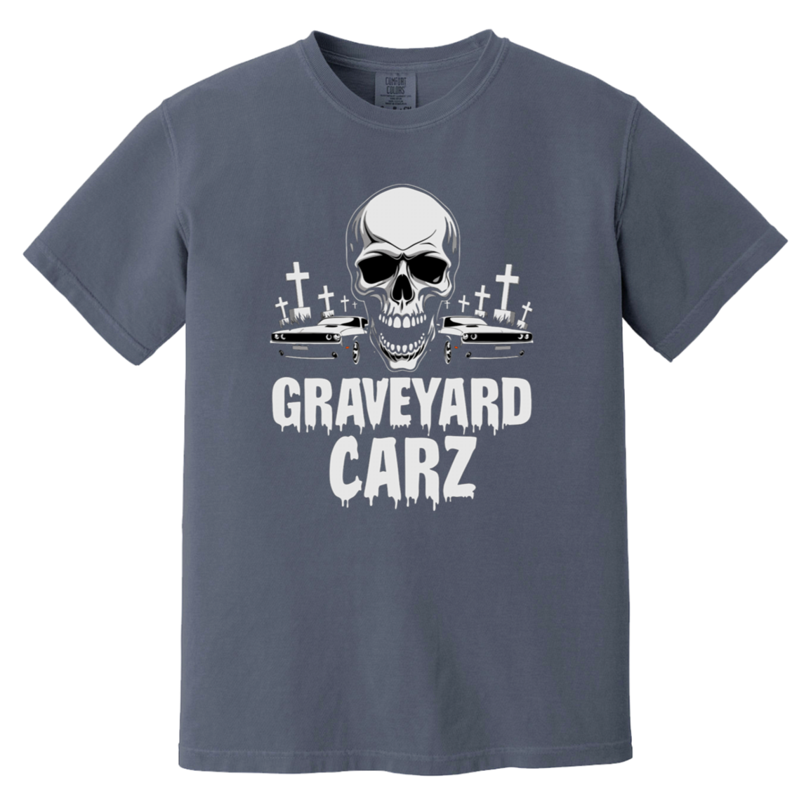 GYC Skull Comfort Colors Heavyweight Tee - GYC Merch Store