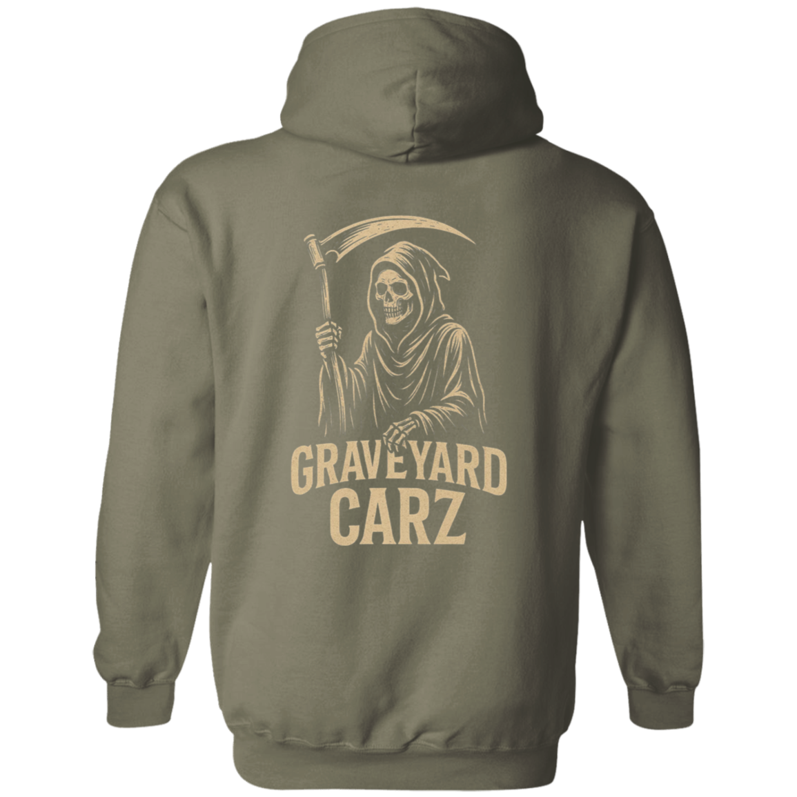 Graveyard Carz Gold Premium Hoodie - GYC Merch Store
