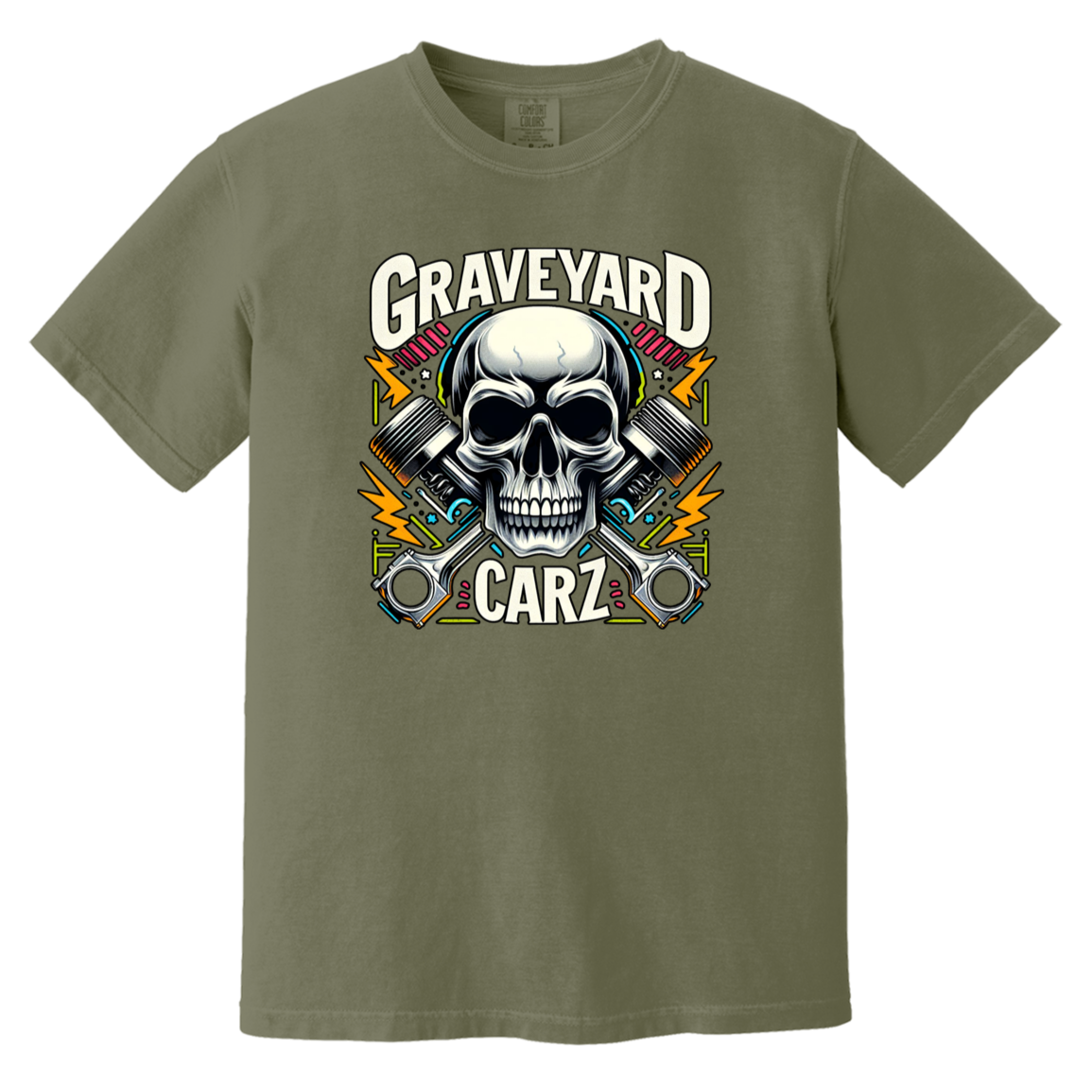 Graveyard Carz Comfort Colors Heavyweight Tee - GYC Merch Store