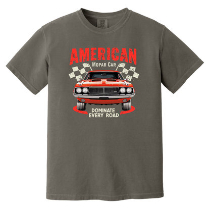 American Mopar Car Comfort Colors Heavyweight Tee - GYC Merch Store