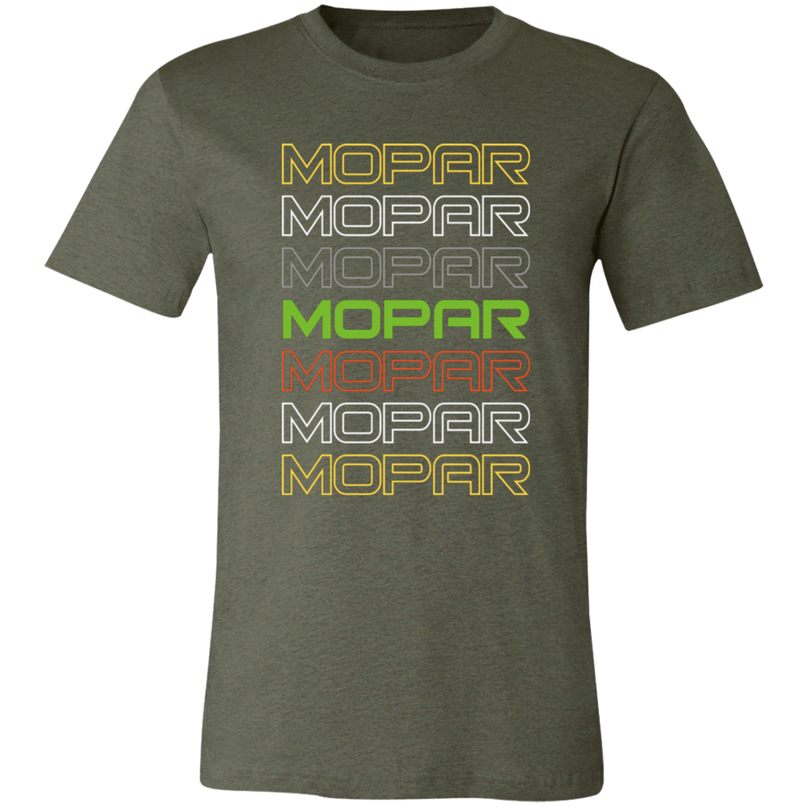 Mopar Color Premium Unisex Tee - GYC Merch Store