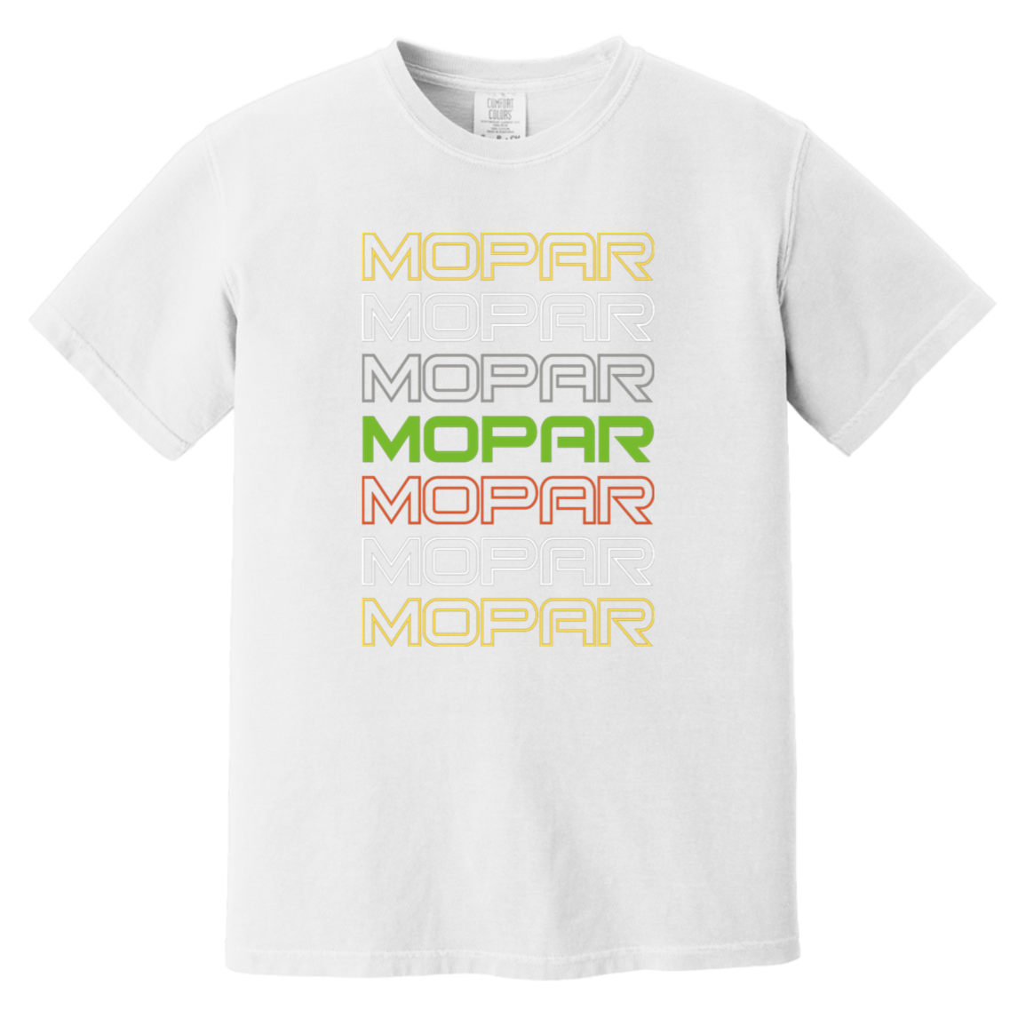 GYC Mopar Comfort Colors Heavyweight Tee - GYC Merch Store