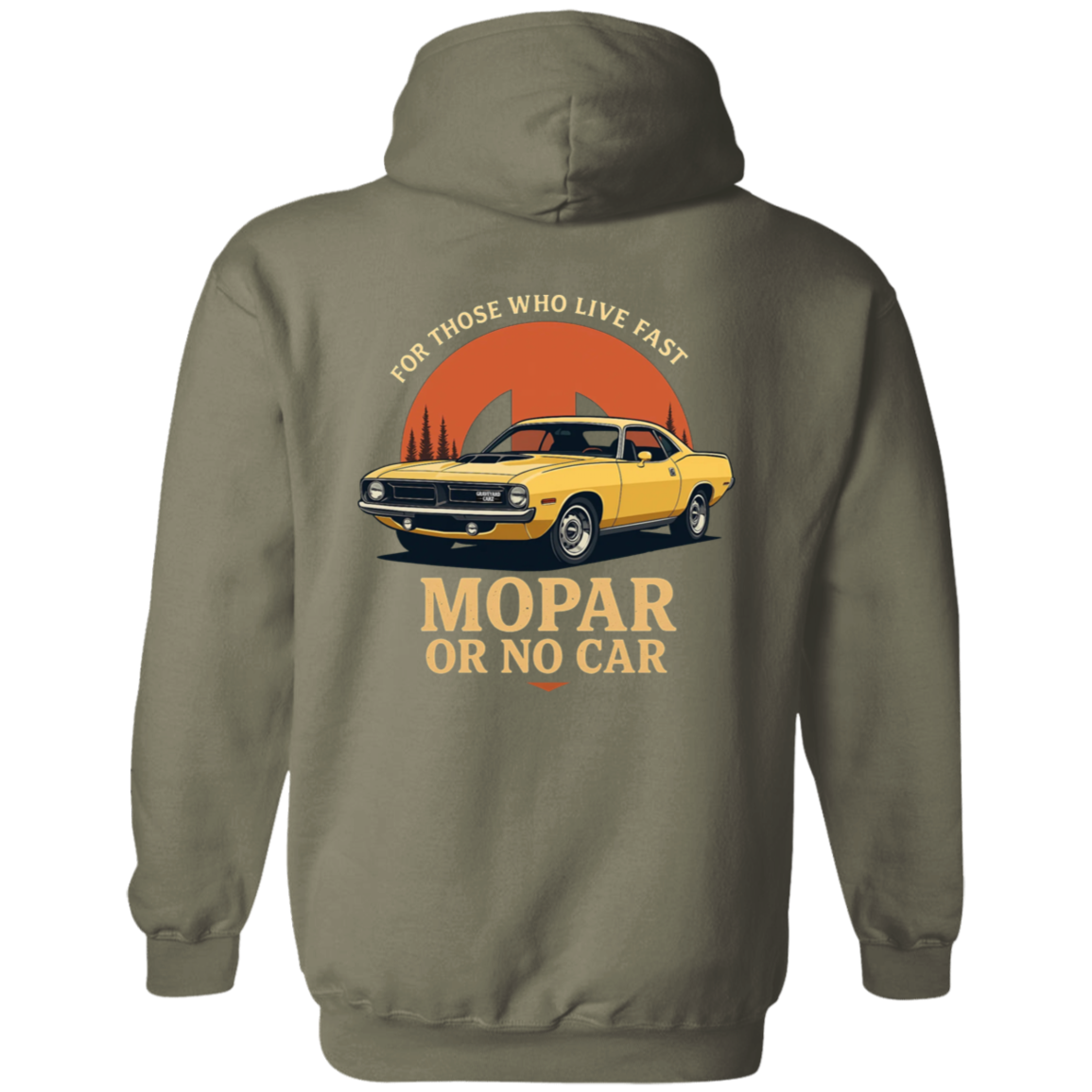 Mopar Or No Car Premium Hoodie - GYC Merch Store
