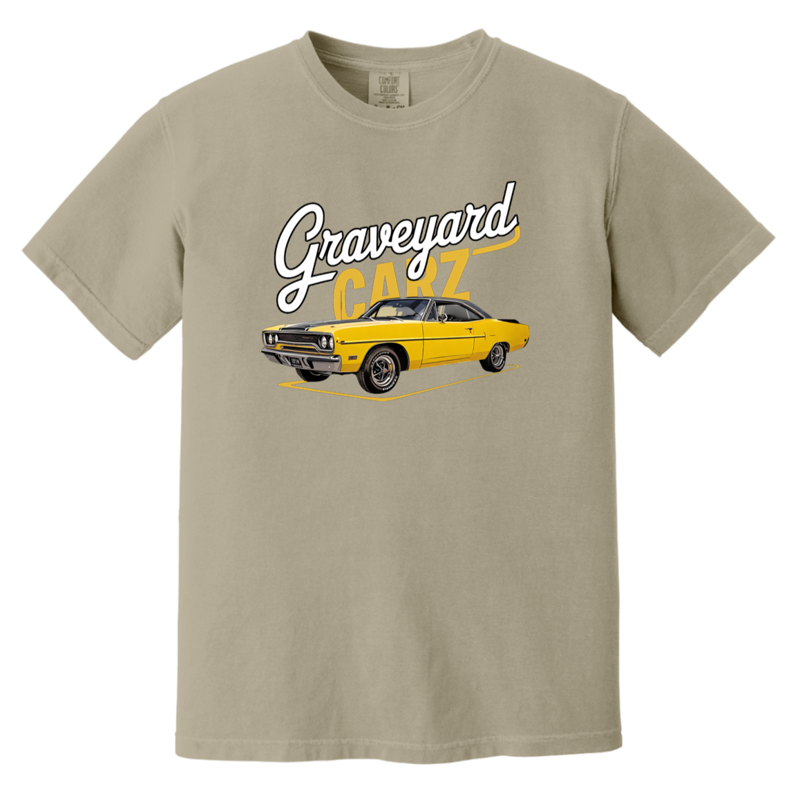 GYC Yellow Comfort Colors Heavyweight Tee - GYC Merch Store