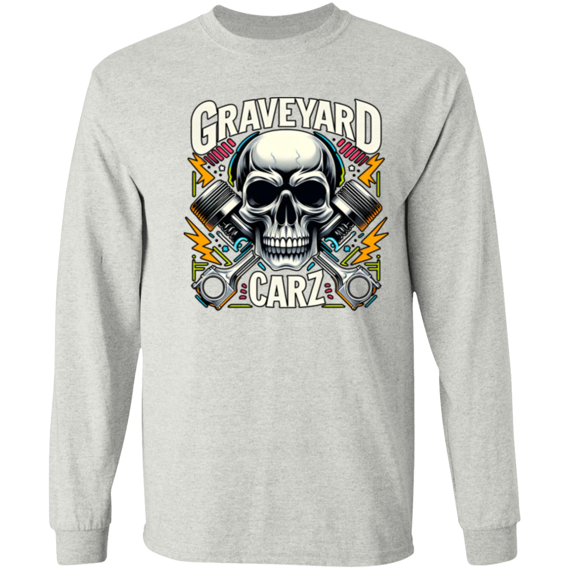 GYC Skull Premium Long Sleeve - GYC Merch Store