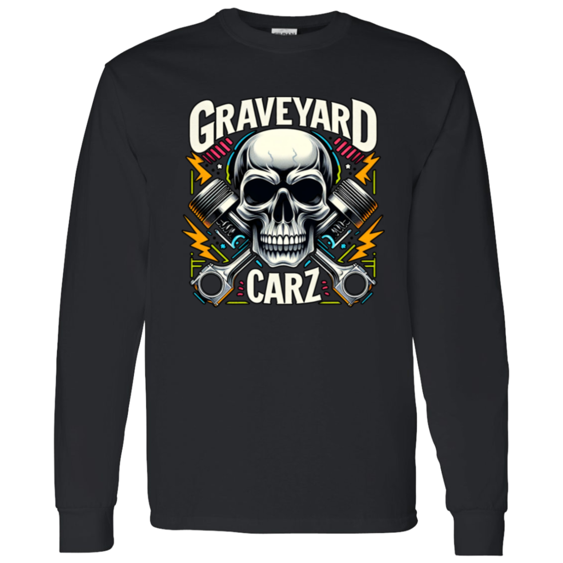 GYC Skull Premium Long Sleeve - GYC Merch Store