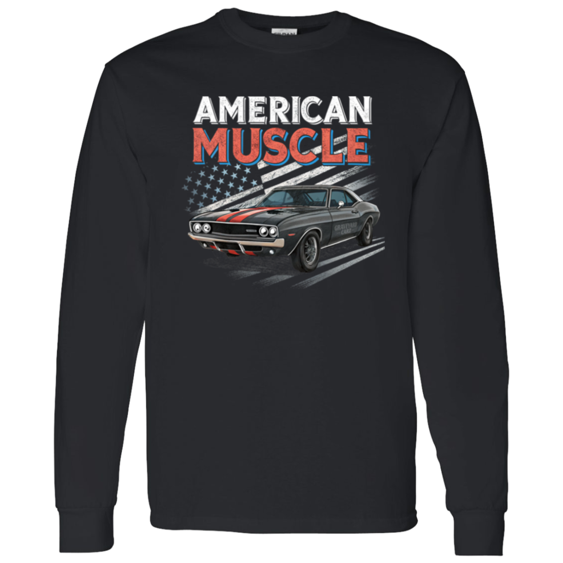 American Muscle Premium Long Sleeve - GYC Merch Store