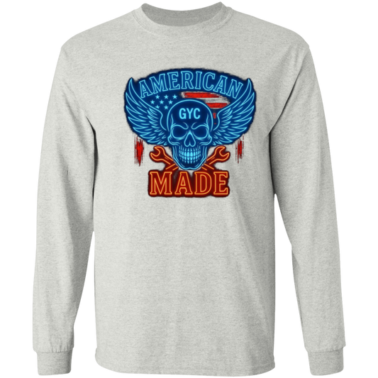 American made Premium Long Sleeve - GYC Merch Store