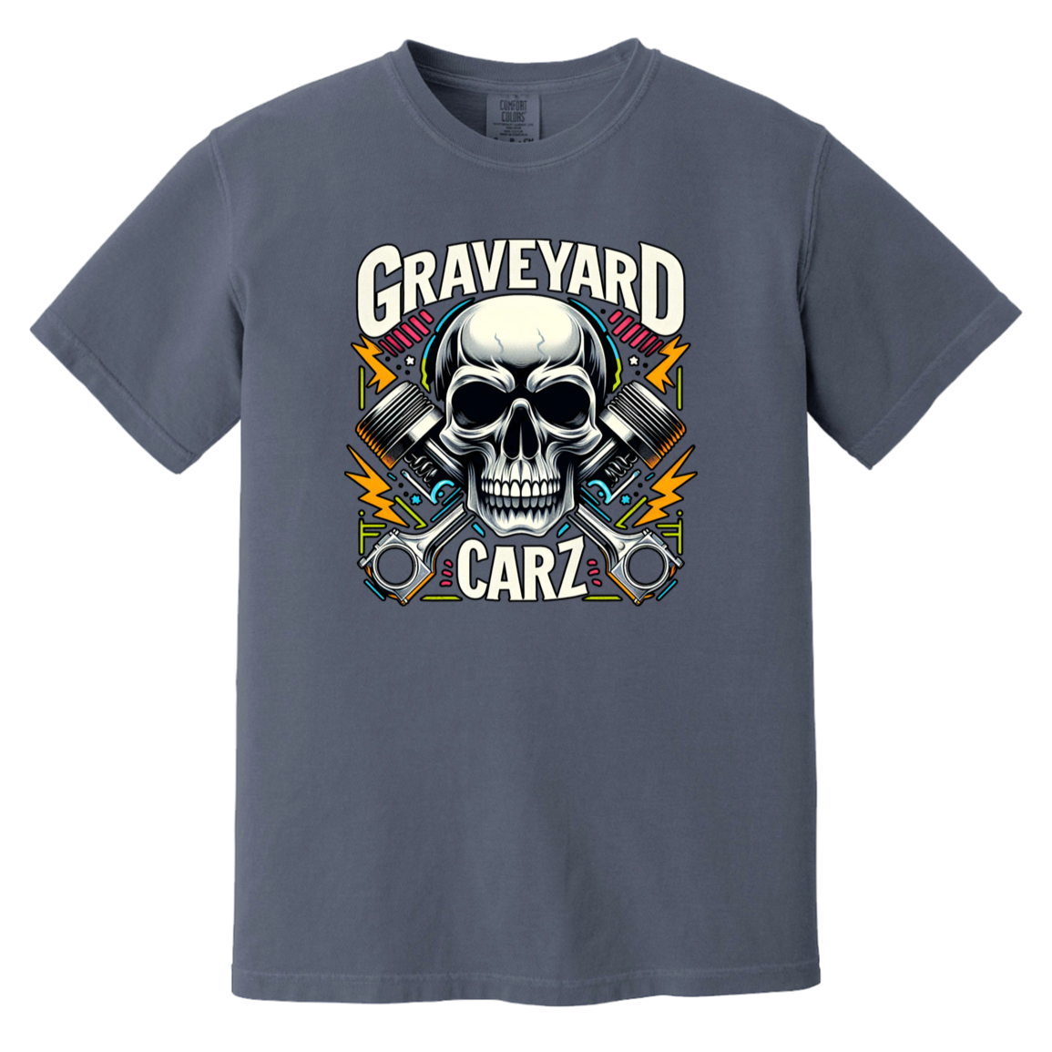Graveyard Carz Comfort Colors Heavyweight Tee - GYC Merch Store