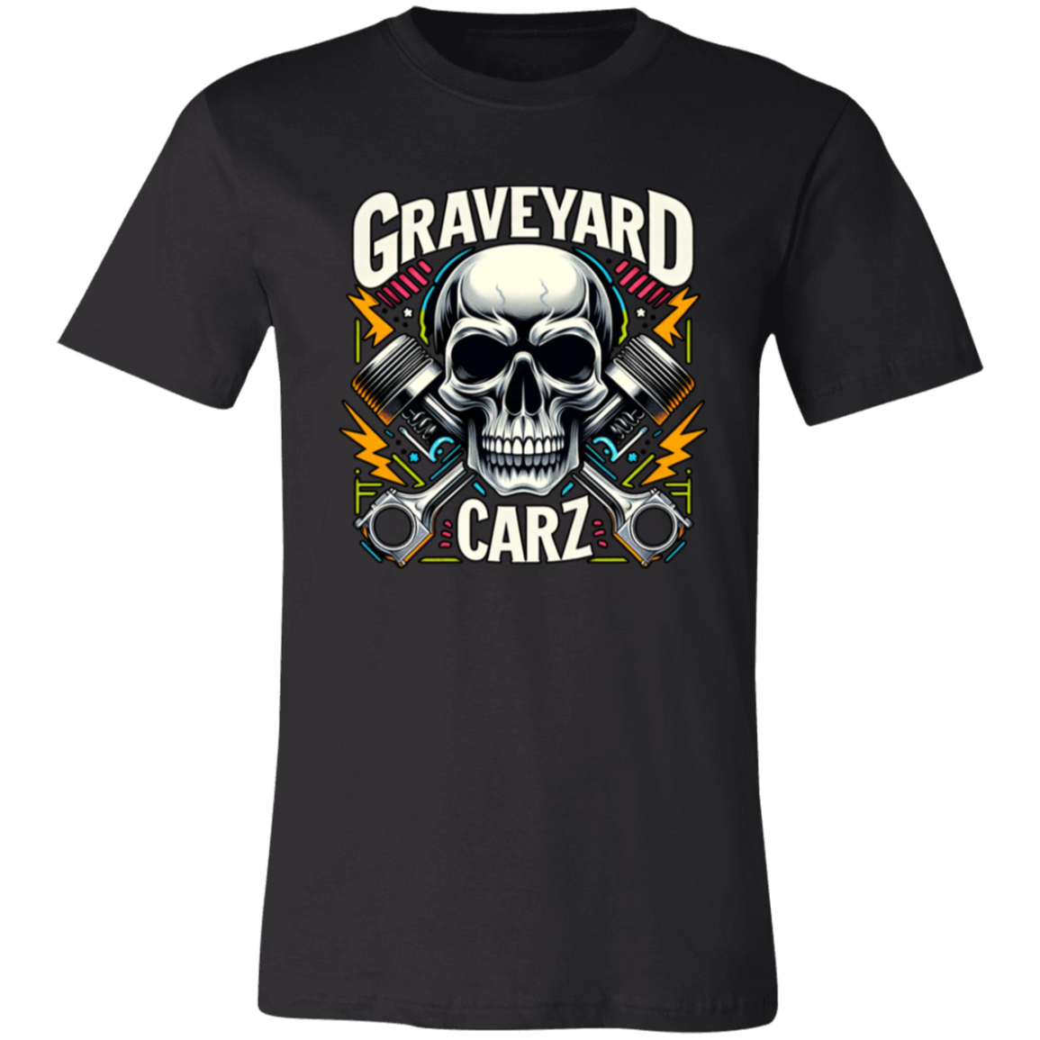 Graveyard Carz Neon Premium Unisex Tee - GYC Merch Store