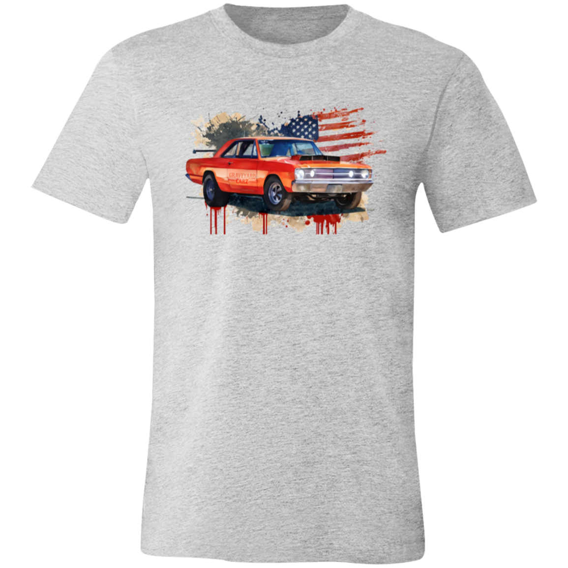 Grunge Flag Premium Unisex Tee - GYC Merch Store