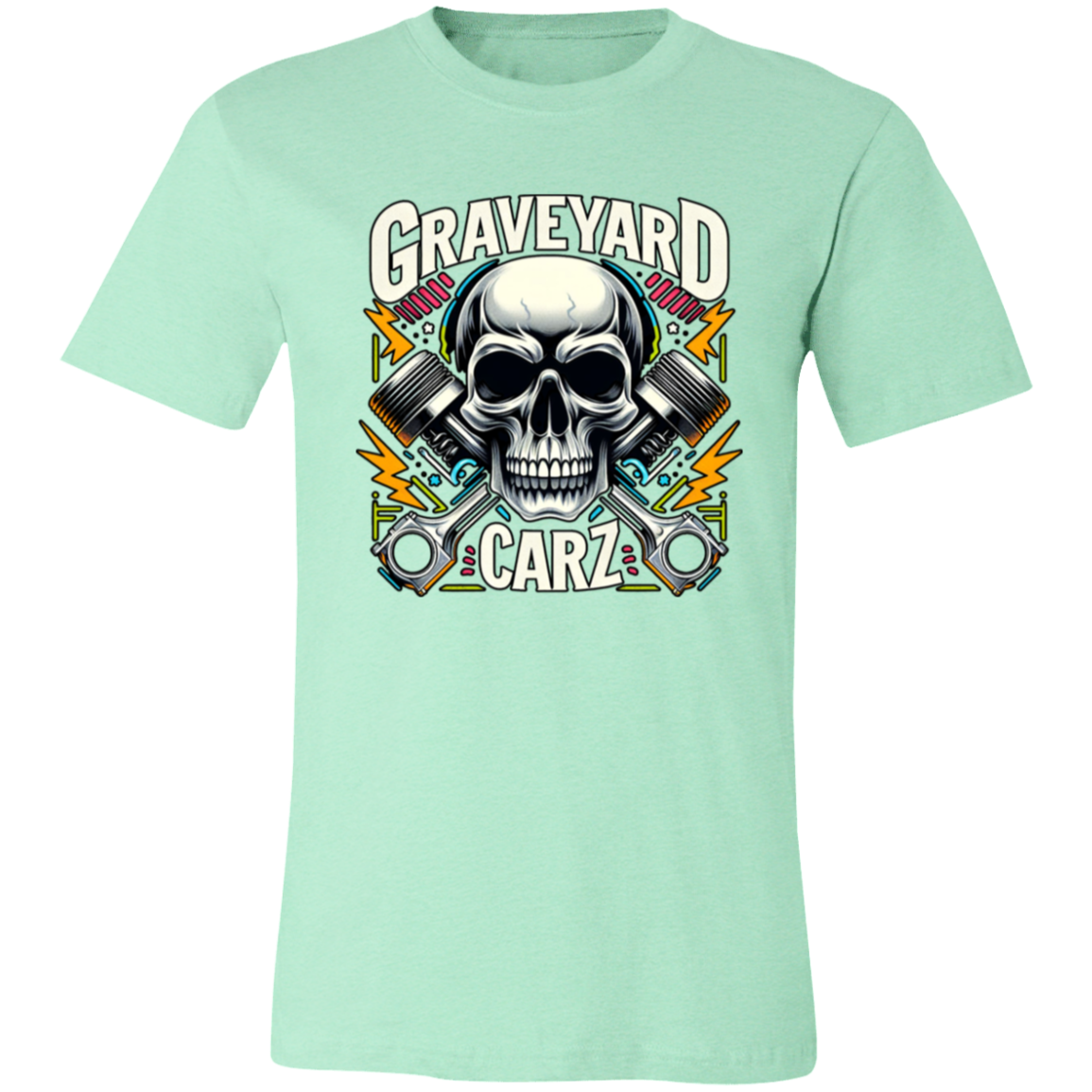 Graveyard Carz Neon Premium Unisex Tee - GYC Merch Store