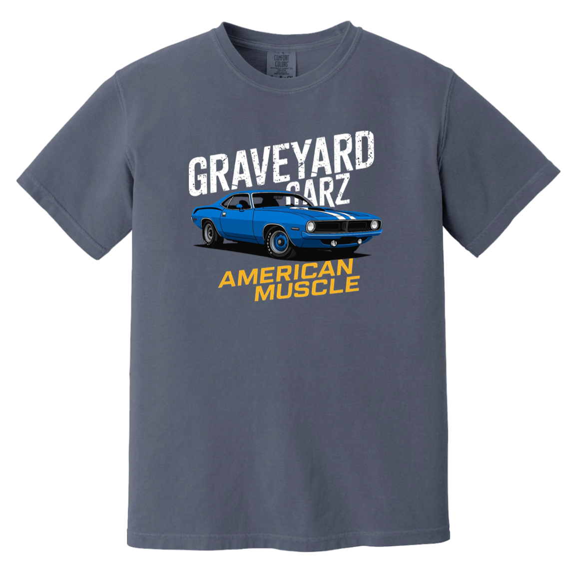 American Muscle Comfort Colors Heavyweight Tee - GYC Merch Store