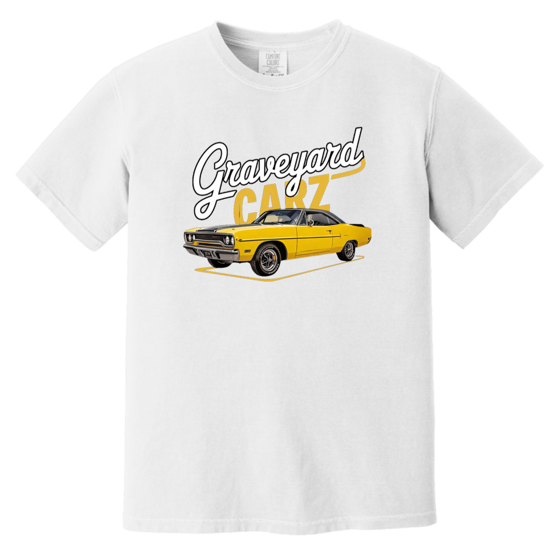 GYC Yellow Comfort Colors Heavyweight Tee - GYC Merch Store