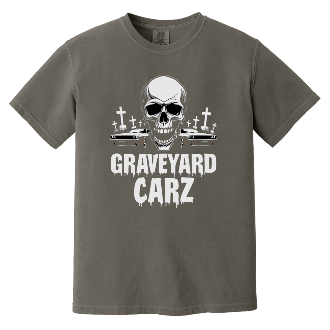 GYC Skull Comfort Colors Heavyweight Tee - GYC Merch Store