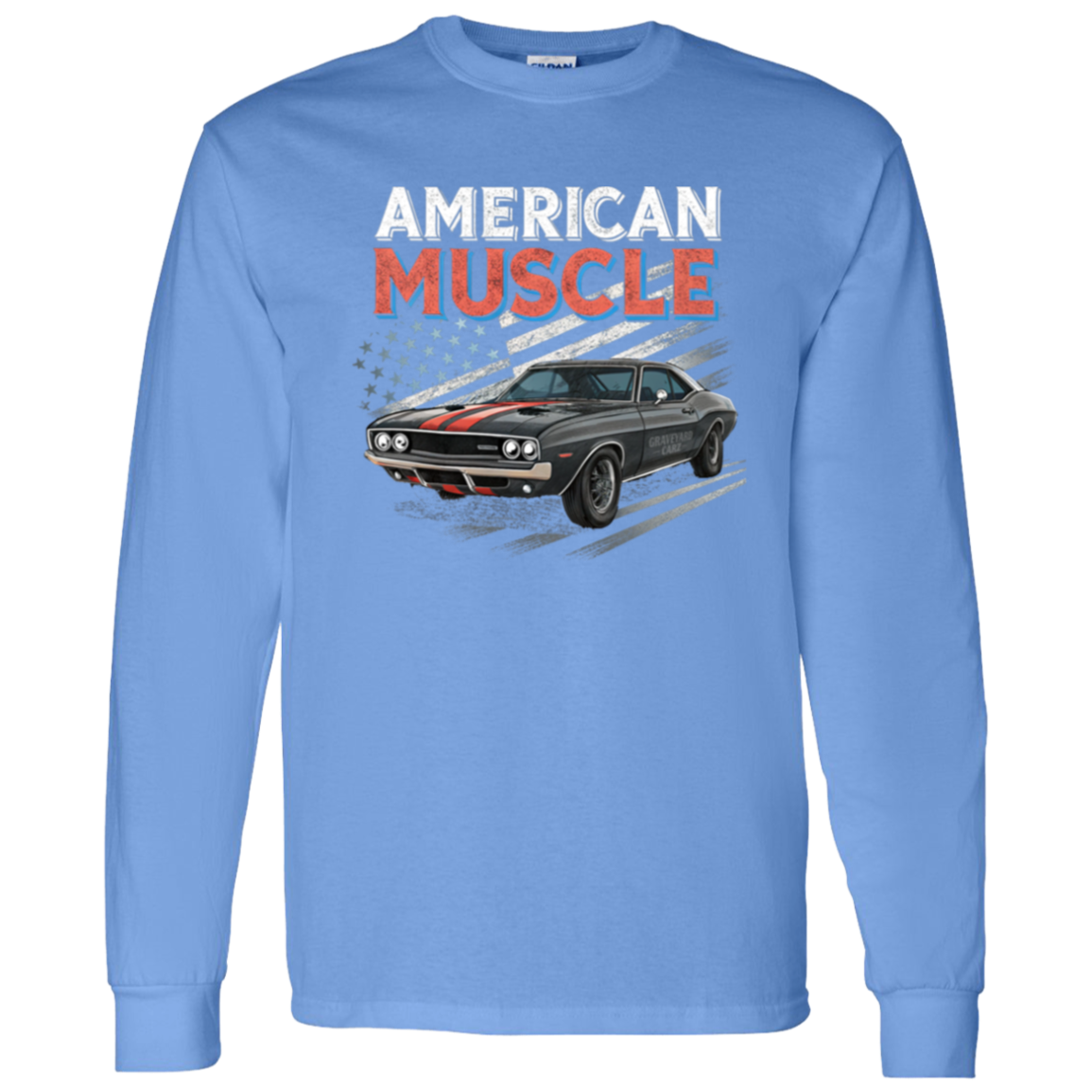 American Muscle Premium Long Sleeve - GYC Merch Store