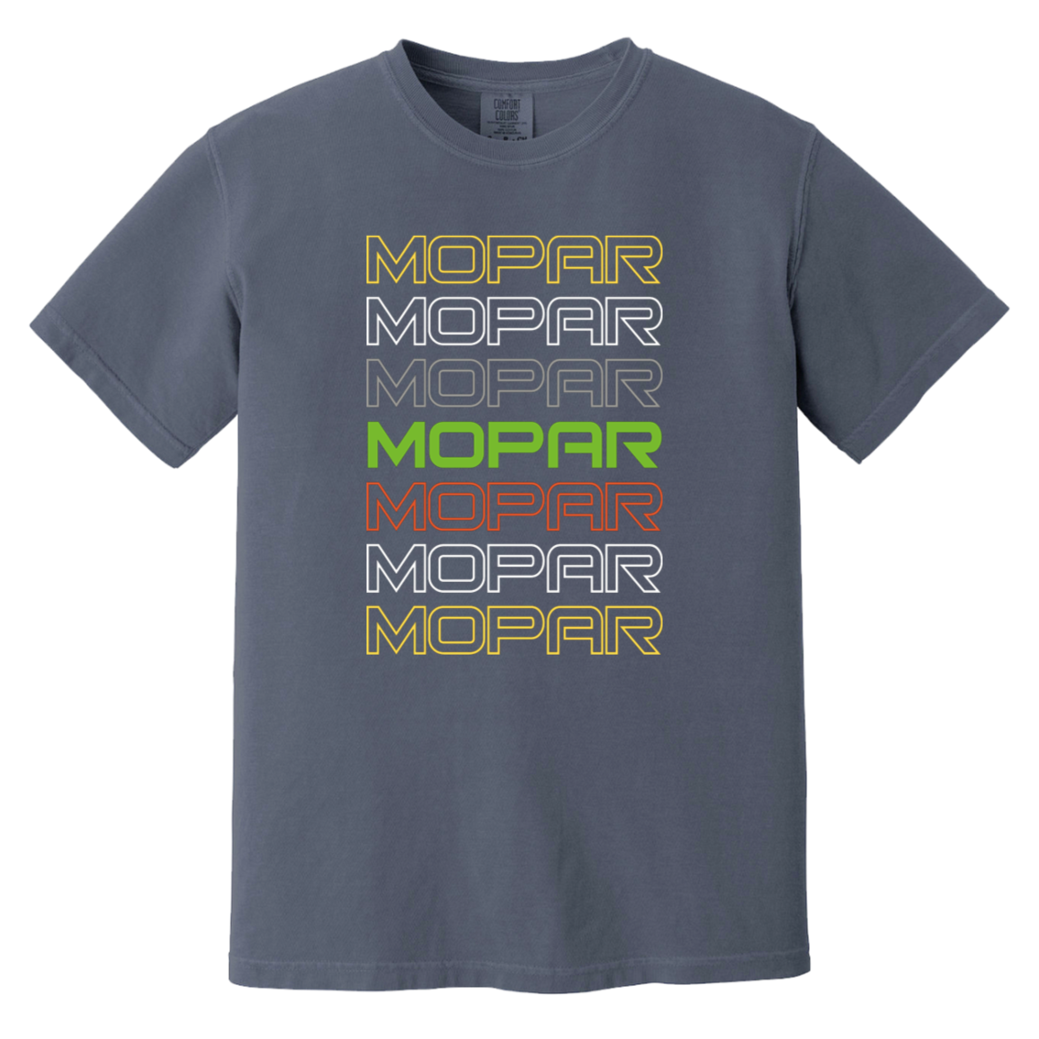 GYC Mopar Comfort Colors Heavyweight Tee - GYC Merch Store