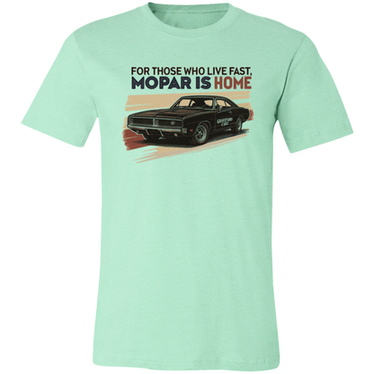Mopar Is Home Premium Unisex Tee - GYC Merch Store