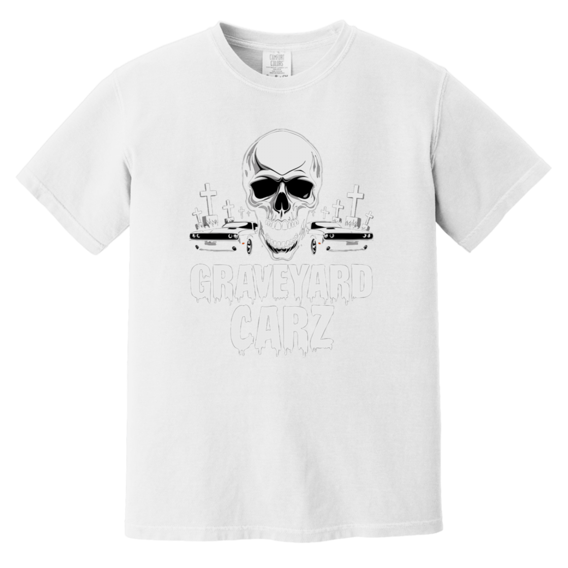 GYC Skull Comfort Colors Heavyweight Tee - GYC Merch Store