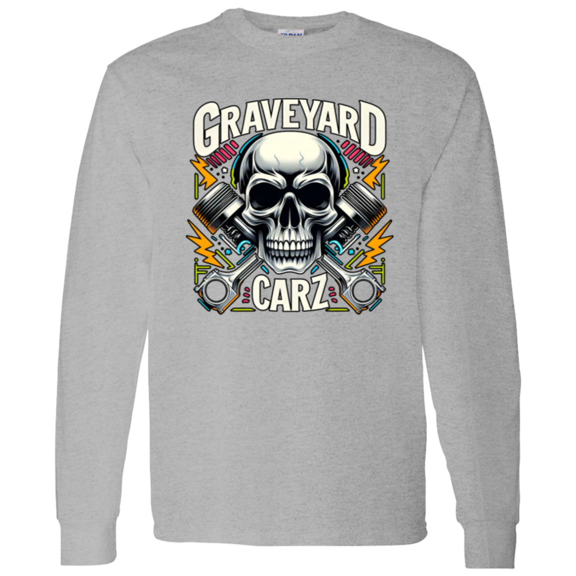GYC Skull Premium Long Sleeve - GYC Merch Store