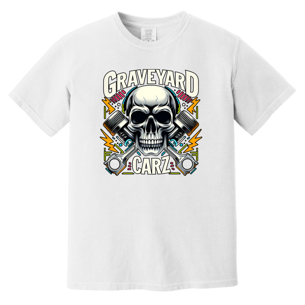 Graveyard Carz Comfort Colors Heavyweight Tee - GYC Merch Store