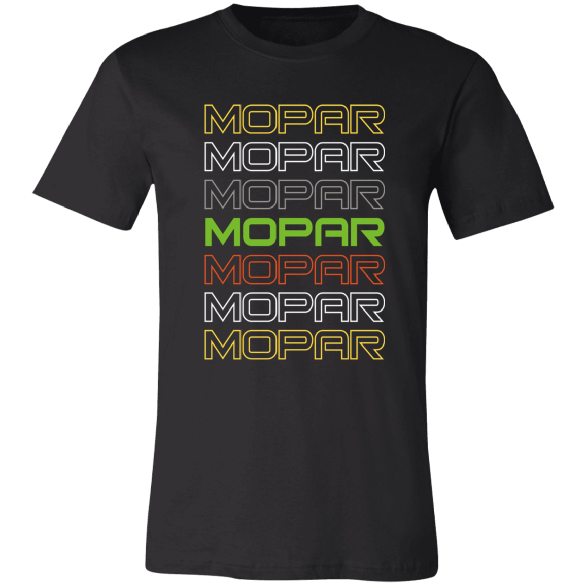 Mopar Color Premium Unisex Tee - GYC Merch Store