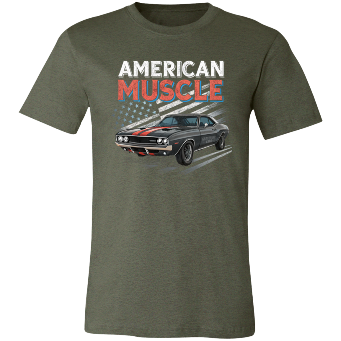 American Muscle Premium Unisex Tee - GYC Merch Store
