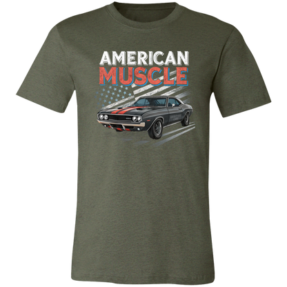 American Muscle Premium Unisex Tee - GYC Merch Store