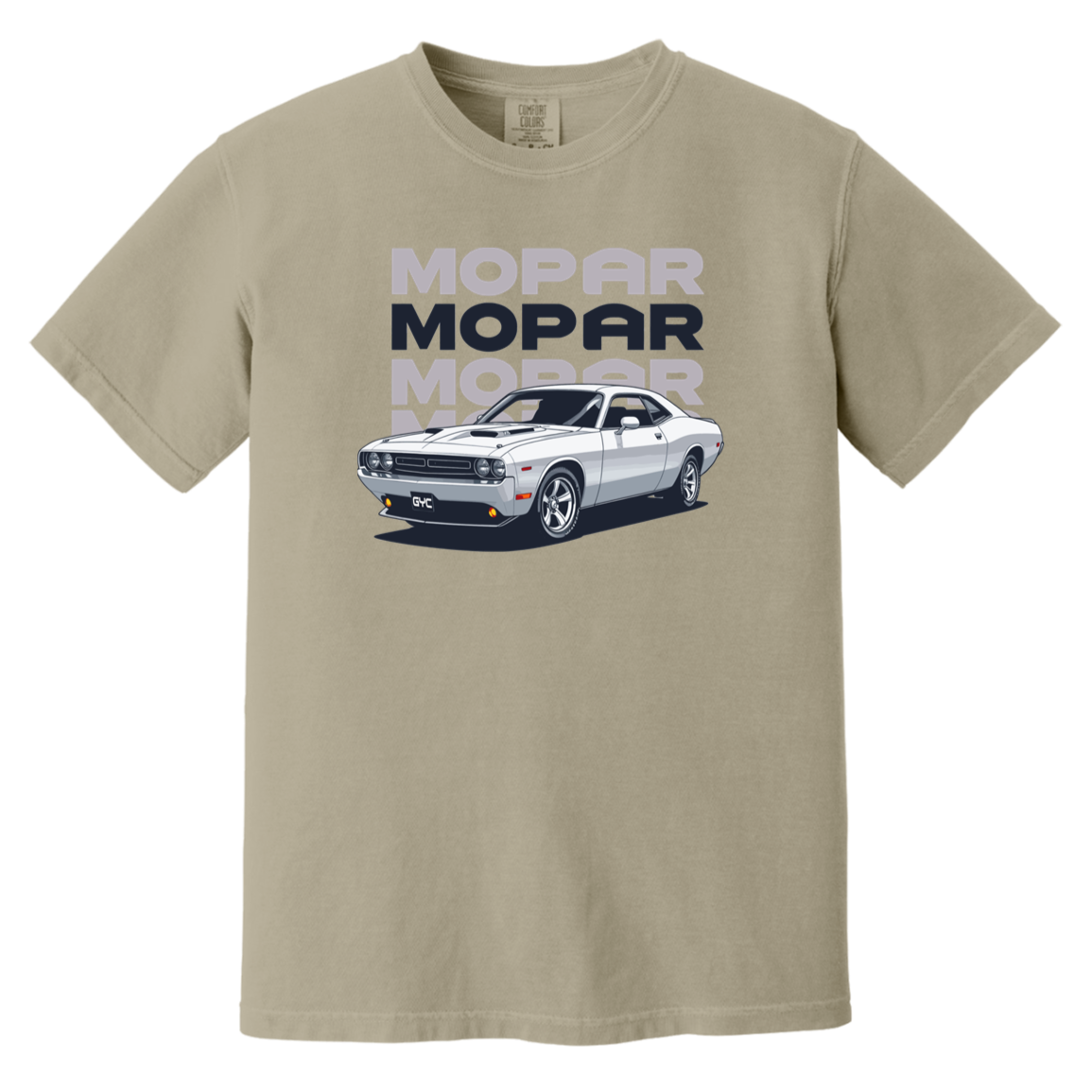 Mopar Comfort Colors Heavyweight Tee - GYC Merch Store