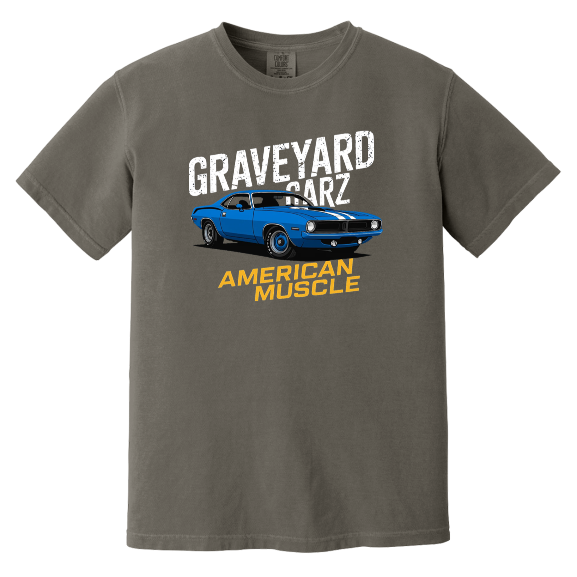American Muscle Comfort Colors Heavyweight Tee - GYC Merch Store