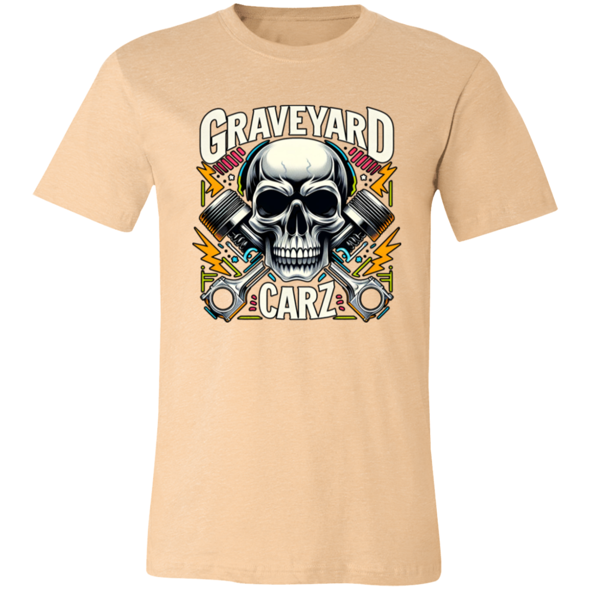 Graveyard Carz Neon Premium Unisex Tee - GYC Merch Store
