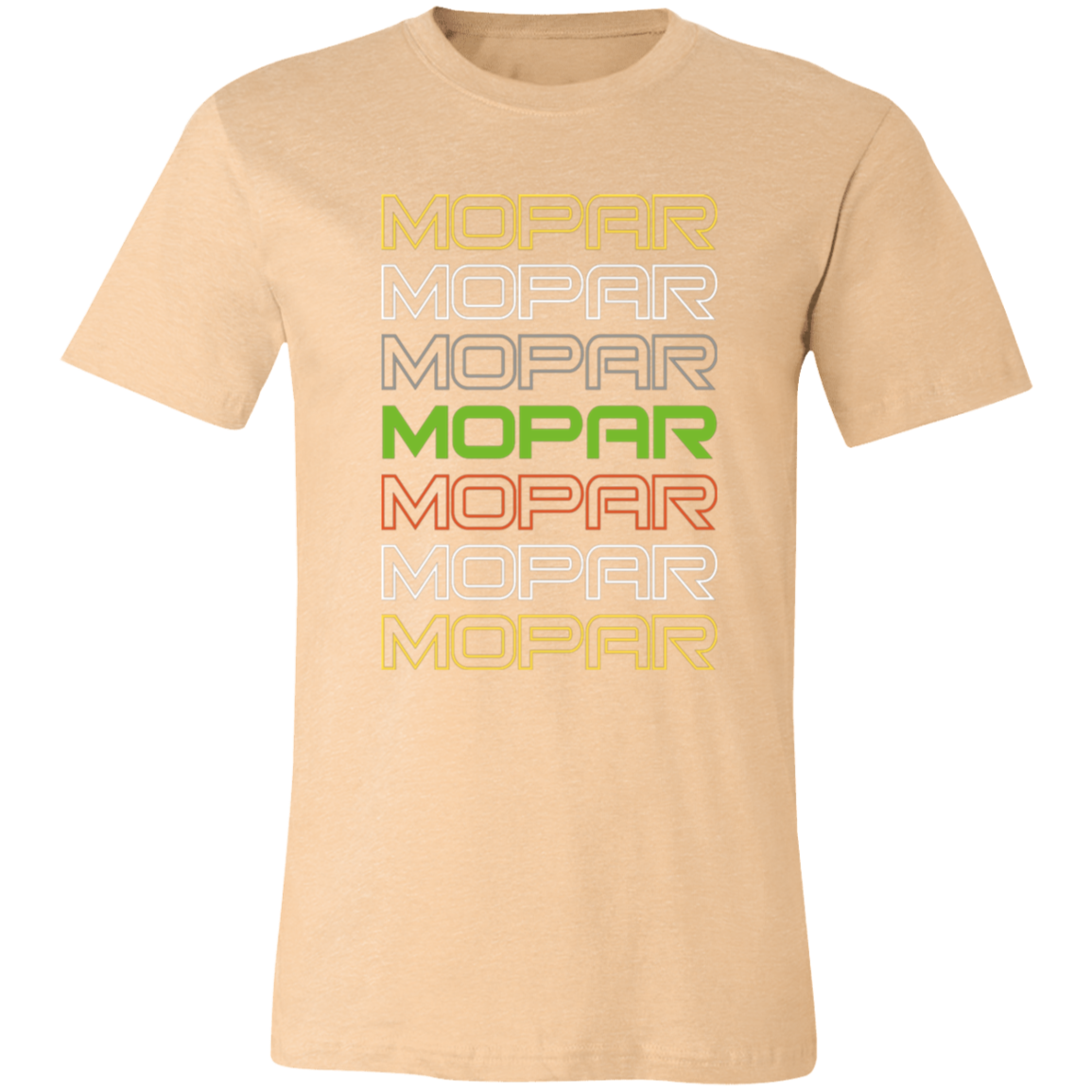 Mopar Color Premium Unisex Tee - GYC Merch Store