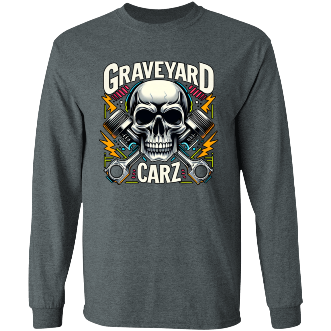 GYC Skull Premium Long Sleeve - GYC Merch Store