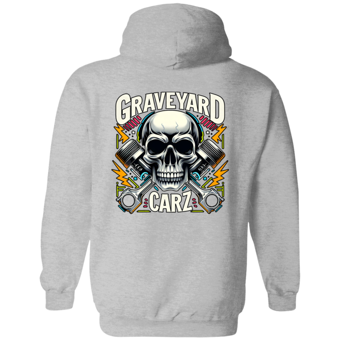 GYC Skull Premium Hoodie - GYC Merch Store