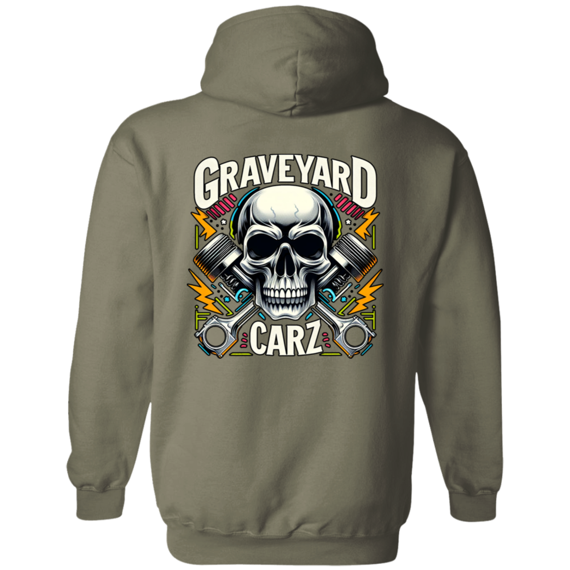 GYC Skull Premium Hoodie - GYC Merch Store