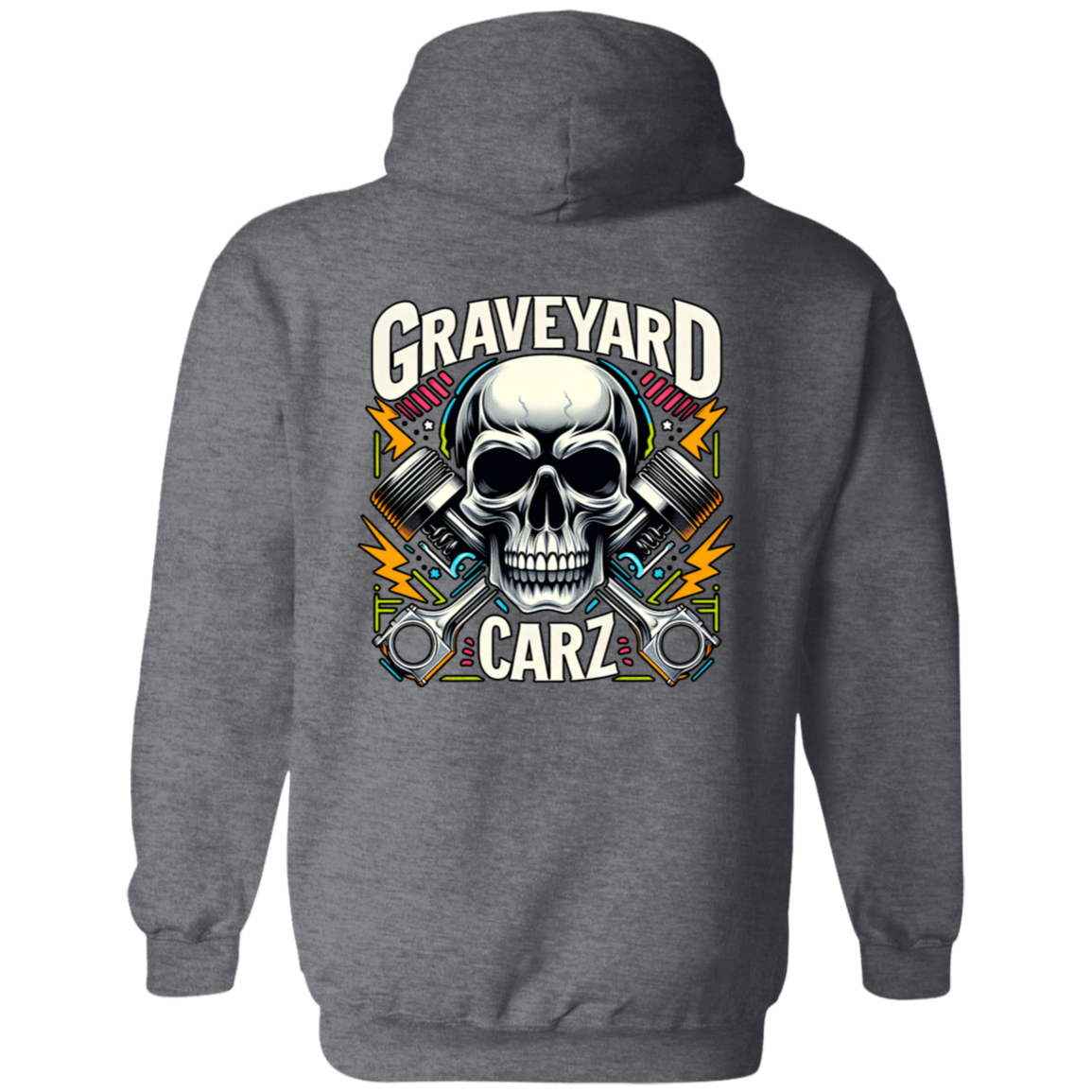 GYC Skull Premium Hoodie - GYC Merch Store
