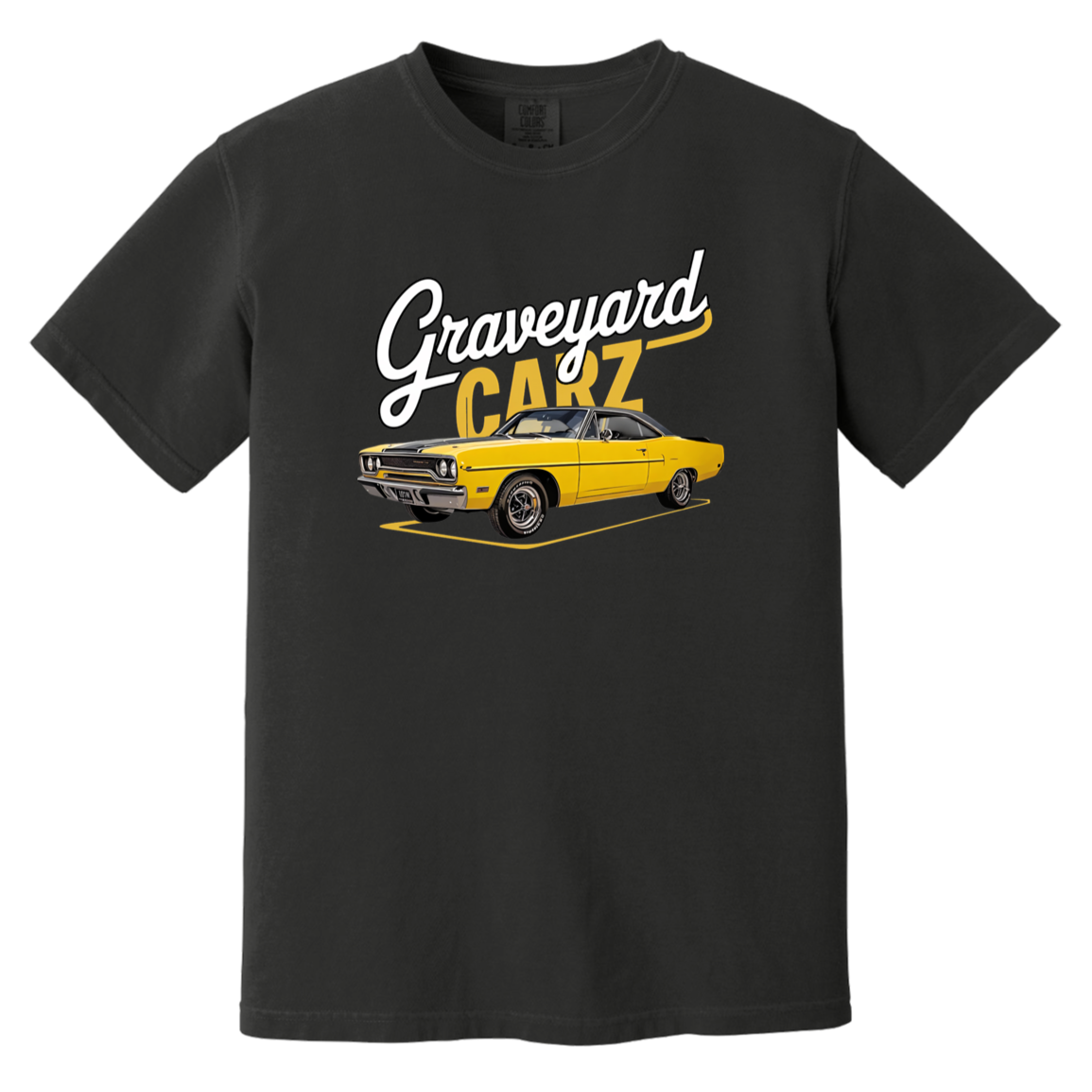 GYC Yellow Comfort Colors Heavyweight Tee - GYC Merch Store