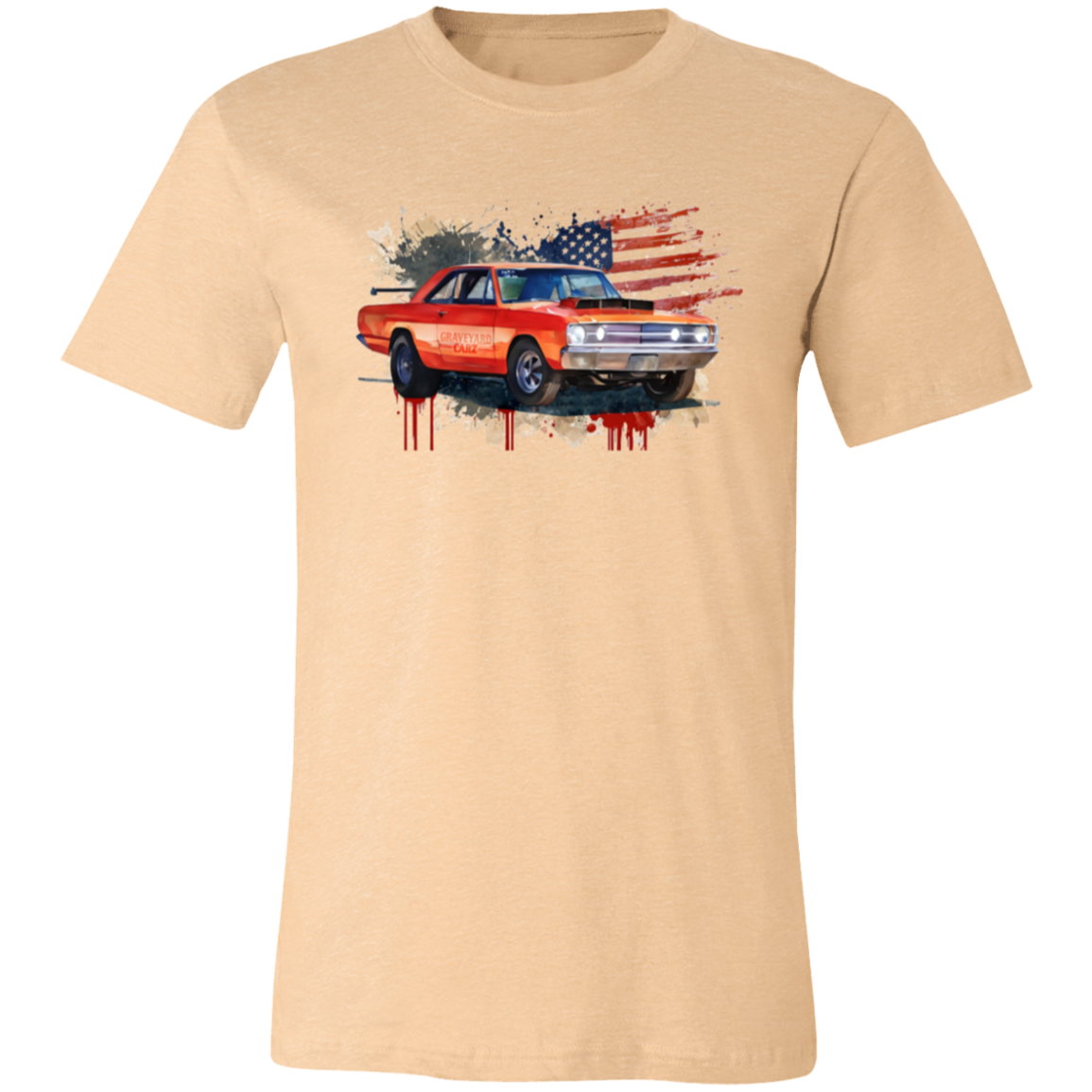 Grunge Flag Premium Unisex Tee - GYC Merch Store