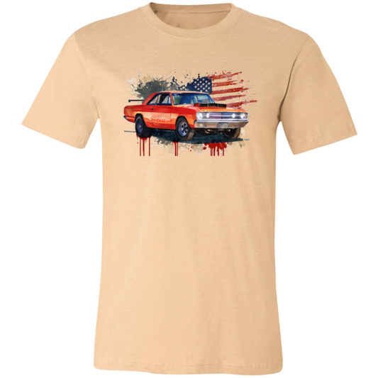 Grunge Flag Premium Unisex Tee - GYC Merch Store