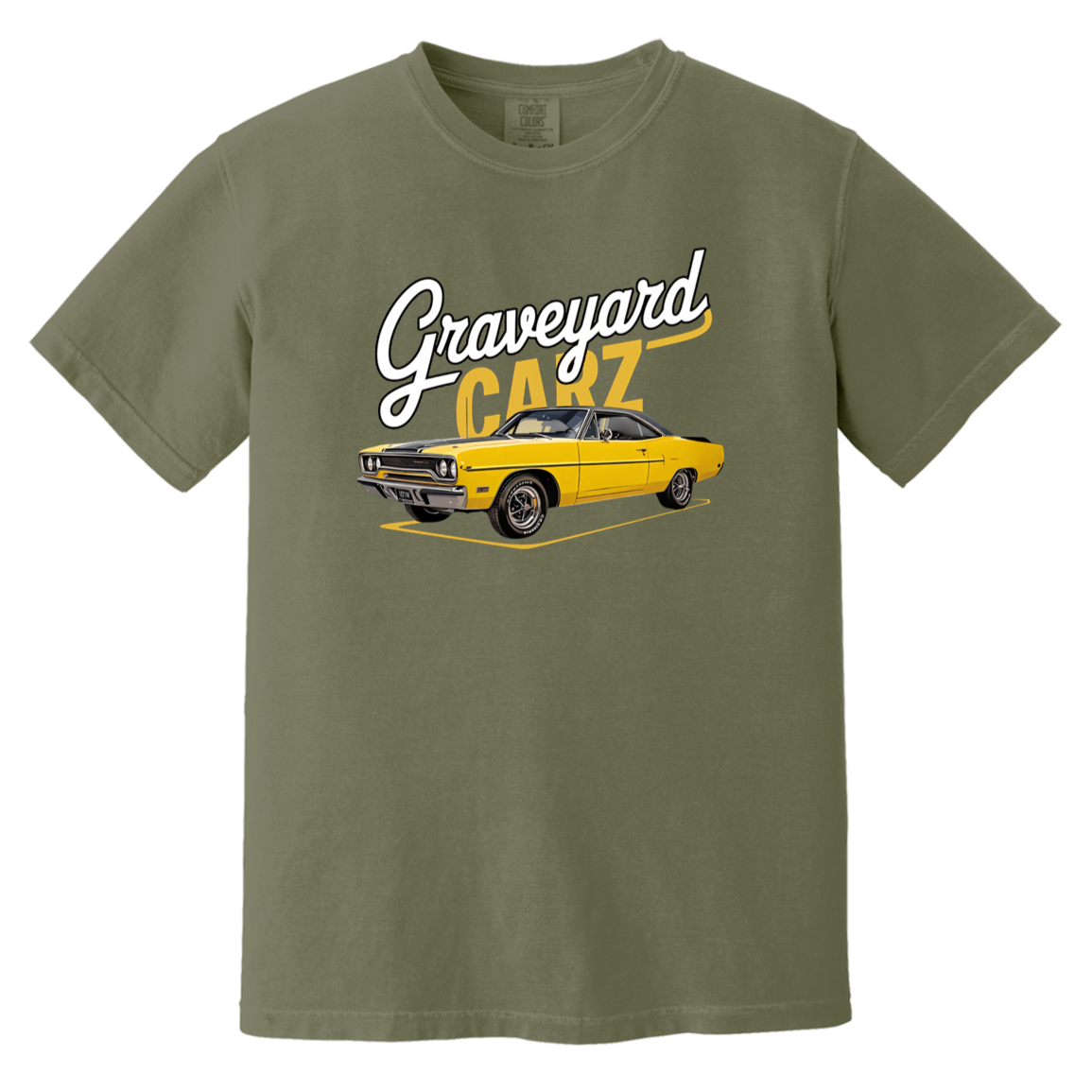 GYC Yellow Comfort Colors Heavyweight Tee - GYC Merch Store