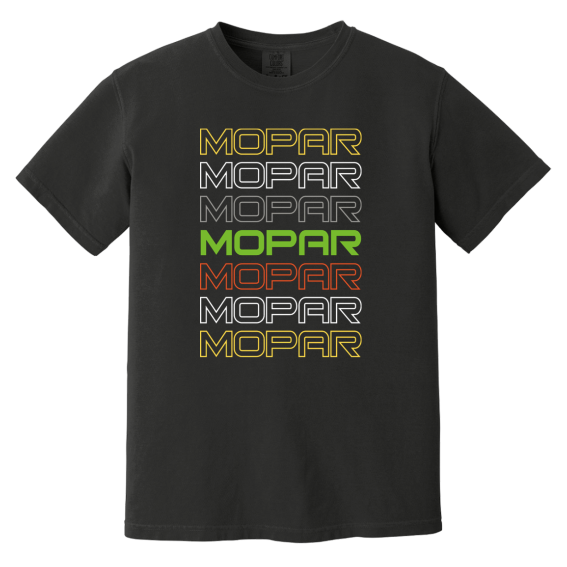 GYC Mopar Comfort Colors Heavyweight Tee - GYC Merch Store