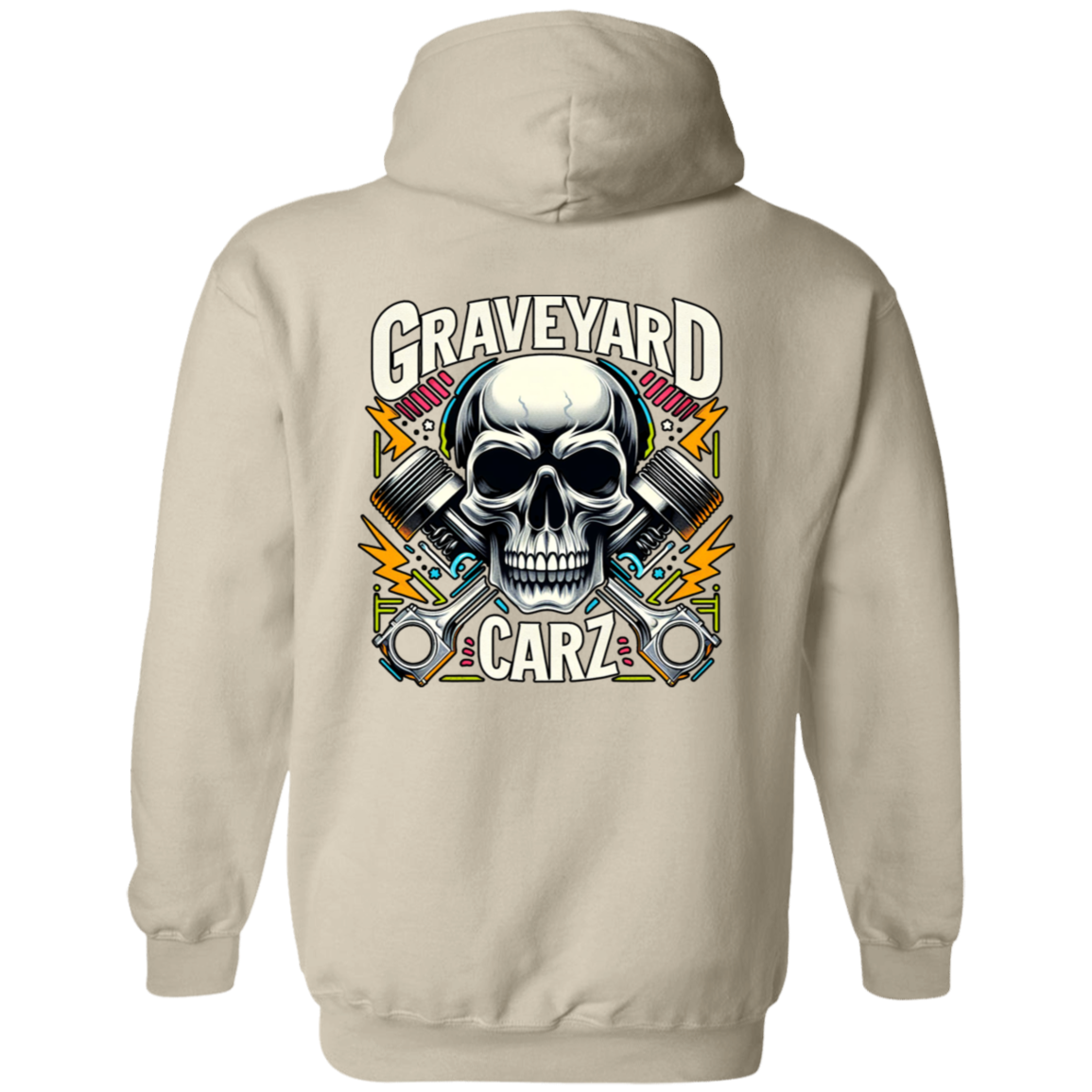 GYC Skull Premium Hoodie - GYC Merch Store