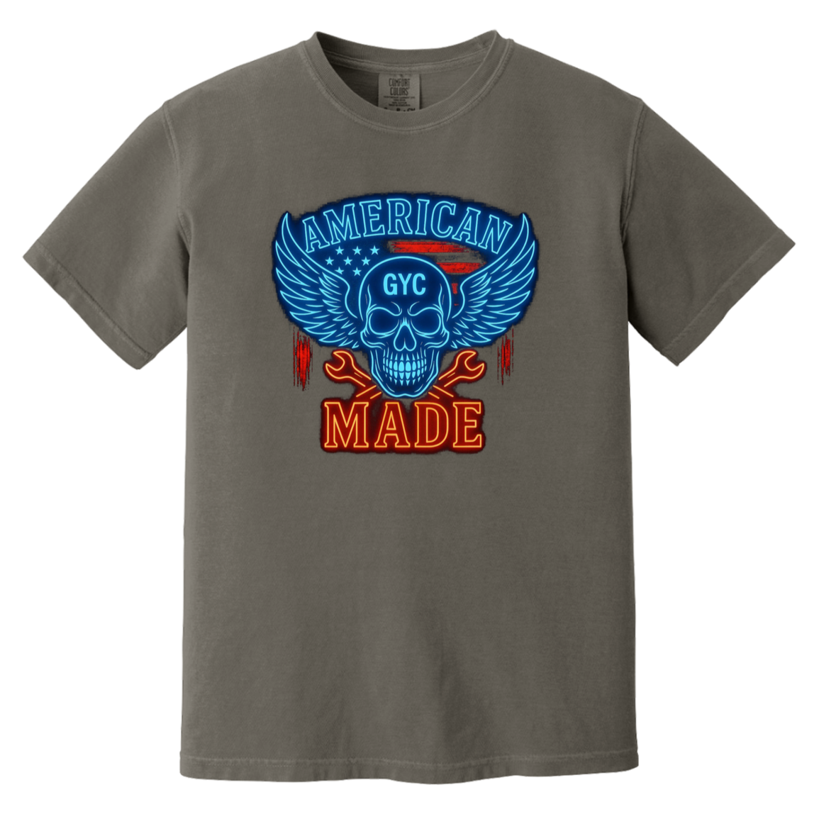 American Made Comfort Colors Heavyweight Tee - GYC Merch Store