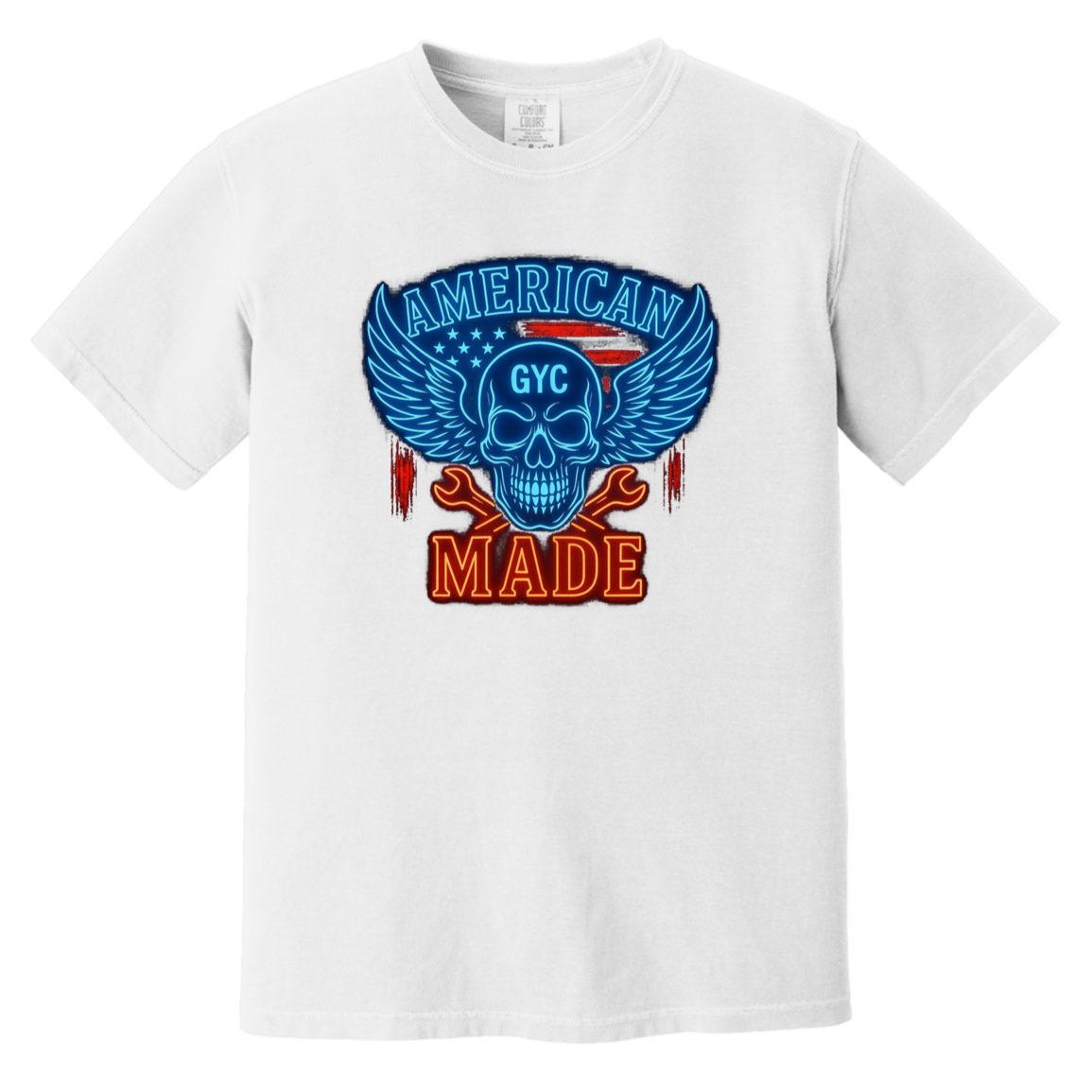 American Made Comfort Colors Heavyweight Tee - GYC Merch Store