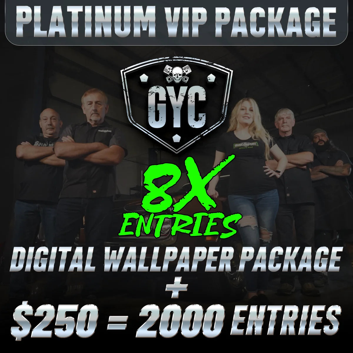 Platinum VIP Package – GYC Merch Store